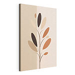Tableaux Plante aux feuilles brunes et noires