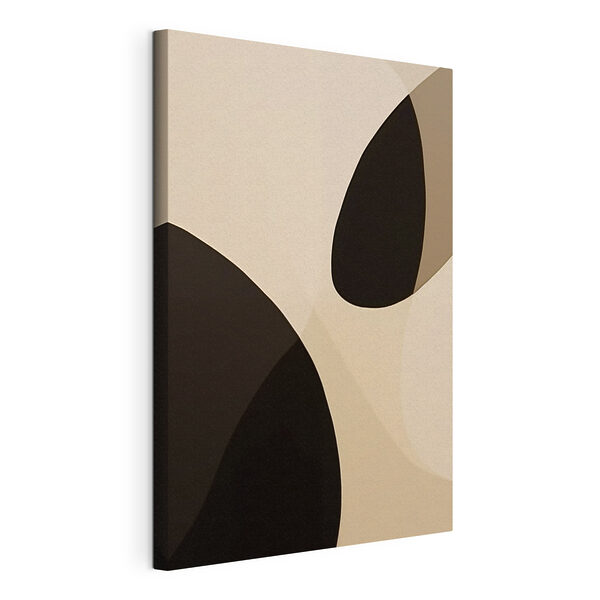 Tableaux Cercles noirs et blancs