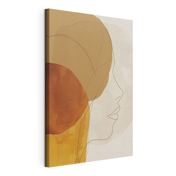 Tableaux Dessin représentant le visage d'une femme