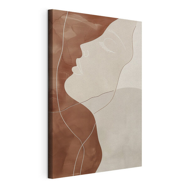 Tableaux Dessin représentant le visage d'une femme