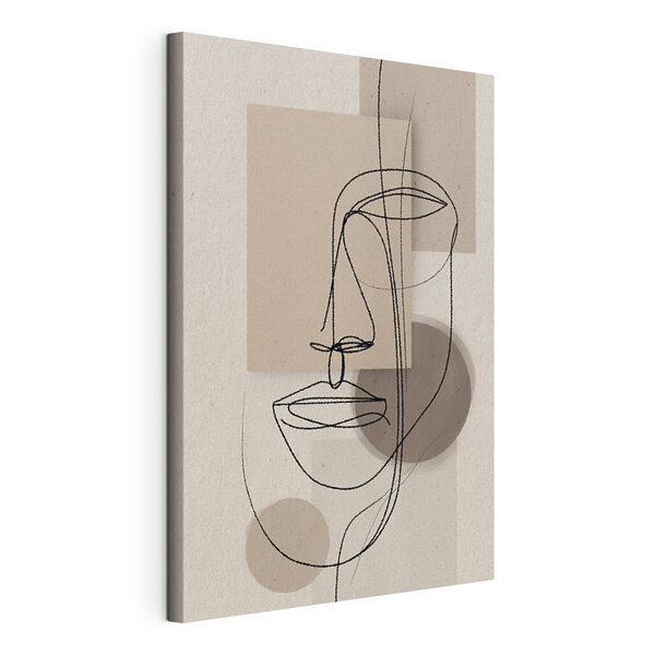 Dessin d'un visage Tableaux Dessin d'un visage