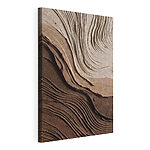 Tableaux Des textures fluides dans des tons chauds de terre
