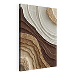 Tableaux Formes et ombres aux tons ocres