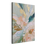 Tableaux - Une abstraction florale tout en douceur dans des tons pastel