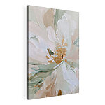 Tableaux Motif abstrait floral délicat aux teintes douces