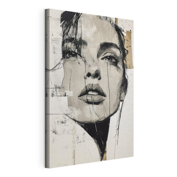 Tableaux Peinture représentant le visage d'une femme