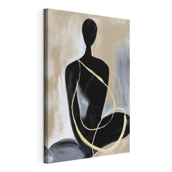 Tableau représentant une femme assise Tableaux Tableau représentant une femme assise