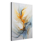 Tableaux Œuvre colorée sur fond blanc