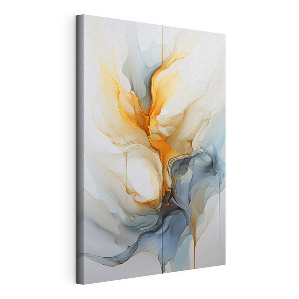 Tableaux Œuvre colorée sur fond blanc