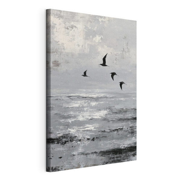 Des oiseaux volant au-dessus de l'eau Tableaux Des oiseaux volant au-dessus de l'eau