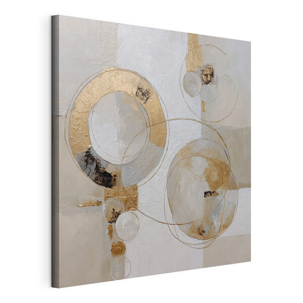 Tableaux Dessin de cercles et de lignes