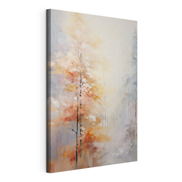 Peinture représentant des arbres dans une forêt Tableaux Peinture représentant des arbres dans une forêt