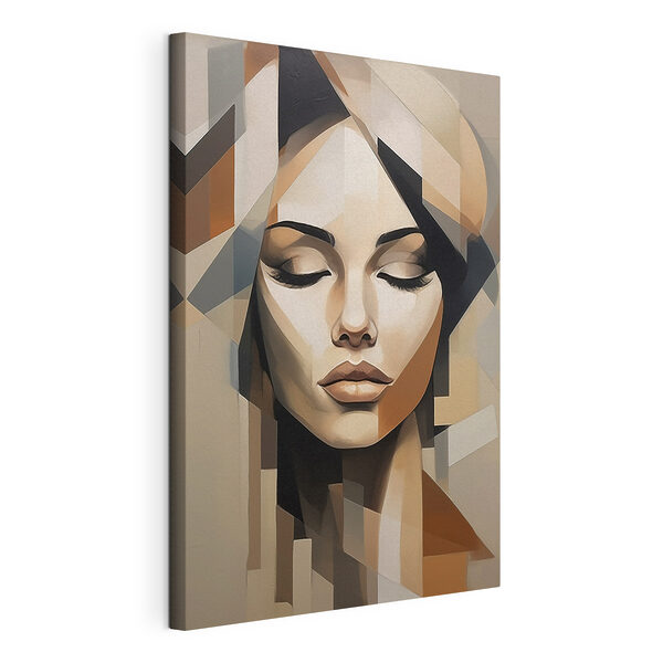 Peinture représentant le visage d'une femme Tableaux Peinture représentant le visage d'une femme