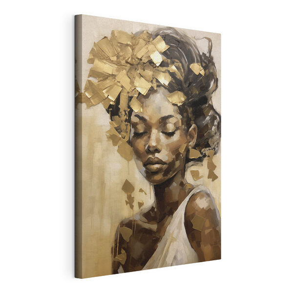 - Une beauté envoûtante à l'expression sereine Tableaux - Une beauté envoûtante à l'expression sereine