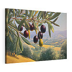 Tableaux Peinture représentant un arbre chargé de fruits