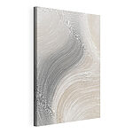 Tableaux Des lignes fluides dans des tons doux et discrets