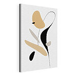 Tableaux Des formes dynamiques dans un style minimaliste