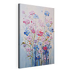 Tableaux Peinture représentant des fleurs sur un fond blanc