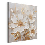 Tableaux De magnifiques fleurs aux teintes douces