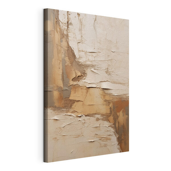 Textures abstraites dans des tons terreux doux Tableaux Textures abstraites dans des tons terreux doux