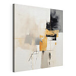 Tableaux Couleurs abstraites dans une composition dynamique