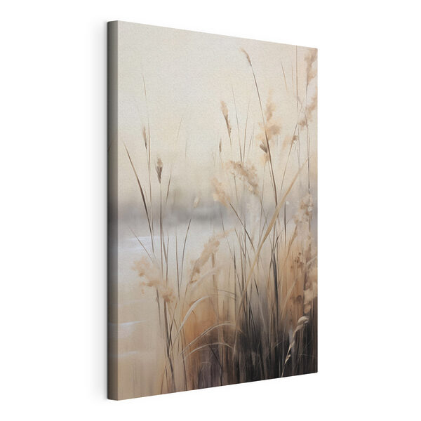 Des herbes aux teintes douces et chaudes Tableaux Des herbes aux teintes douces et chaudes