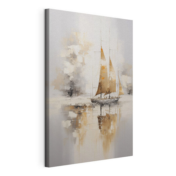 Tableaux Peinture représentant un voilier sur l'eau