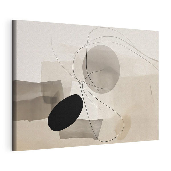 Œuvre d'art en noir et blanc Tableaux Œuvre d'art en noir et blanc