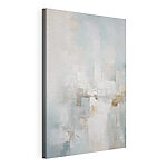 Tableaux Peinture sur fond blanc et bleu