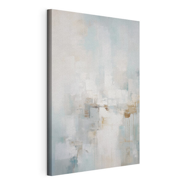 Peinture sur fond blanc et bleu Tableaux Peinture sur fond blanc et bleu
