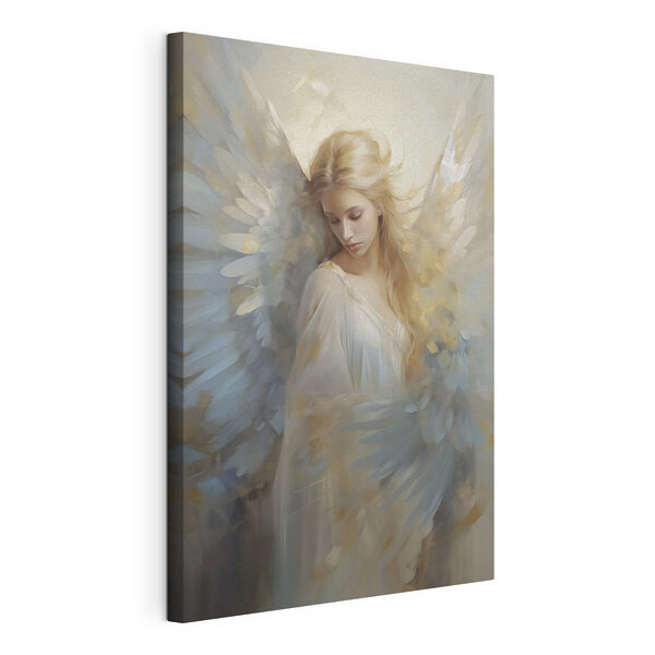 Tableaux Femme avec des ailes dans les cheveux
