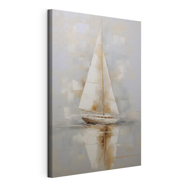 Tableaux Peinture représentant un voilier sur l'eau