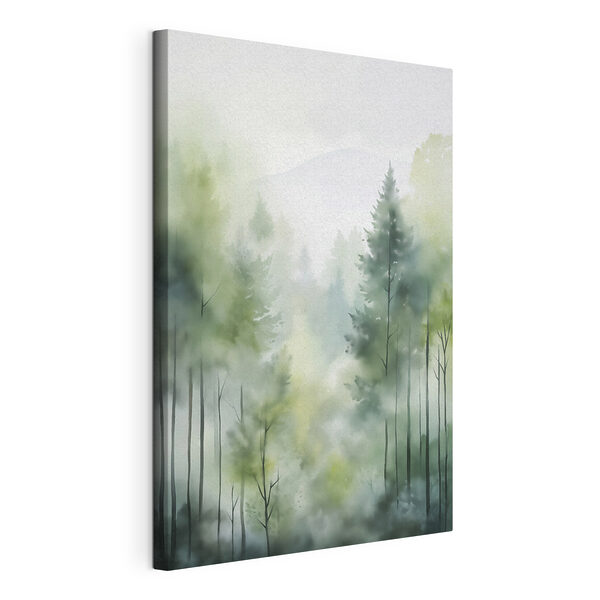 Peinture représentant une forêt Tableaux Peinture représentant une forêt