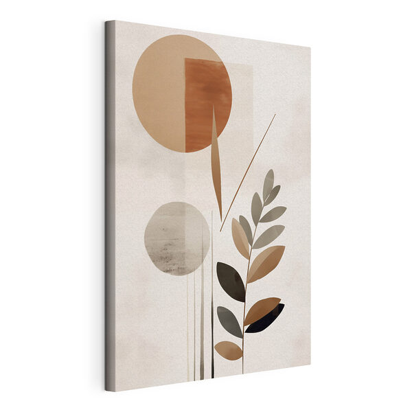 Motif abstrait aux tons terreux Tableaux Motif abstrait aux tons terreux
