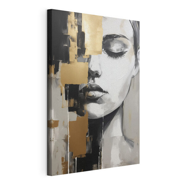 Peinture représentant le visage d'une femme Tableaux Peinture représentant le visage d'une femme