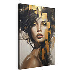 Tableaux Peinture représentant le visage d'une femme