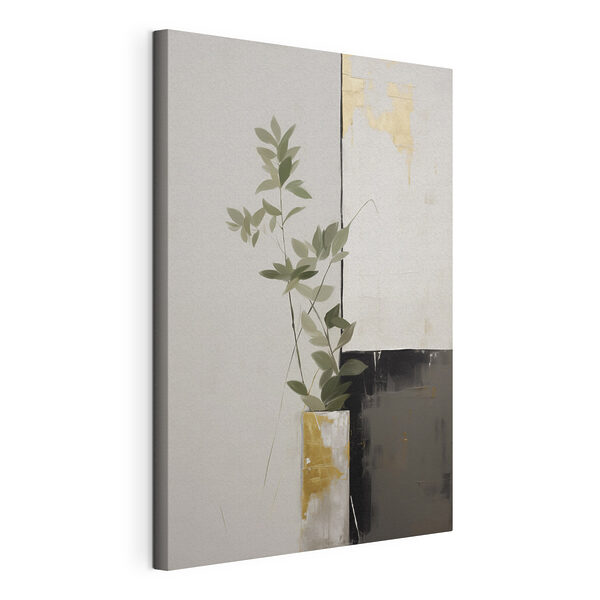 Tableaux Peinture représentant une plante en pot