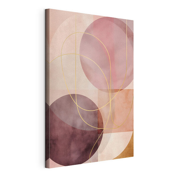 Des courbes douces dans des tons pastel discrets Tableaux Des courbes douces dans des tons pastel discrets
