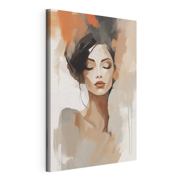 Une beauté sereine aux tons doux Tableaux Une beauté sereine aux tons doux