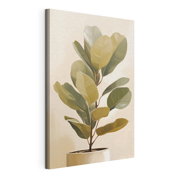 Une plante d'intérieur qui apporte une touche de beauté naturelle Tableaux Une plante d'intérieur qui apporte une touche de beauté naturelle