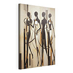 Tableaux Groupe de femmes en noir et blanc