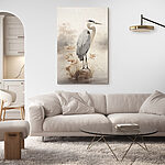 Tableaux Oiseau perché sur un rocher