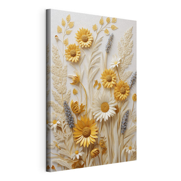 Des fleurs en papier aux couleurs vives et aux teintes douces Tableaux Des fleurs en papier aux couleurs vives et aux teintes douces