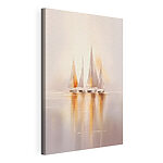 Tableaux Groupe de voiliers sur l'eau
