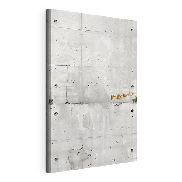 Tableaux Un mur blanc percé de trous