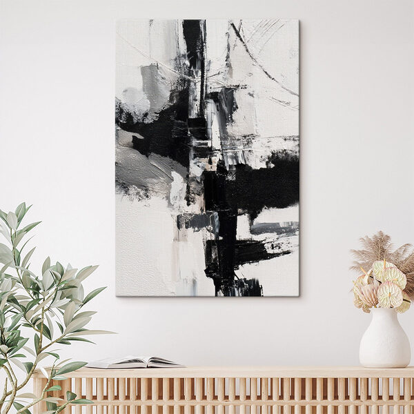 Peinture en noir et blanc Tableaux Peinture en noir et blanc