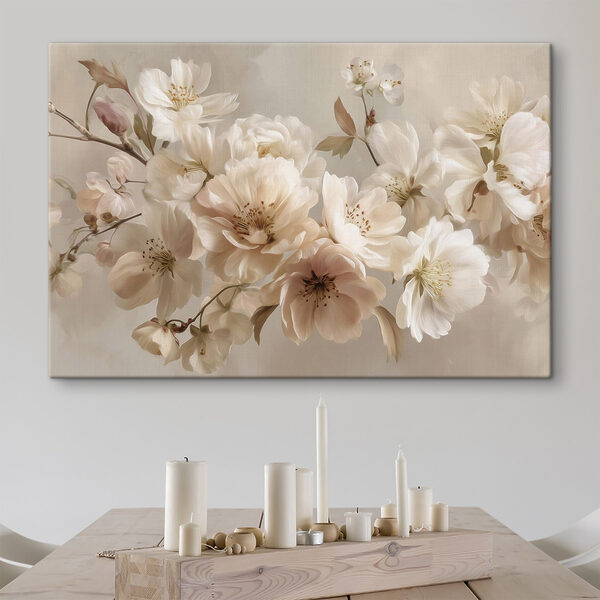 Tableaux Bouquet de fleurs blanches (UGS : s47646) Tableaux Tableaux Bouquet de fleurs blanches (UGS : s47646)