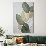 Tableaux Groupe de feuilles sur une surface blanche