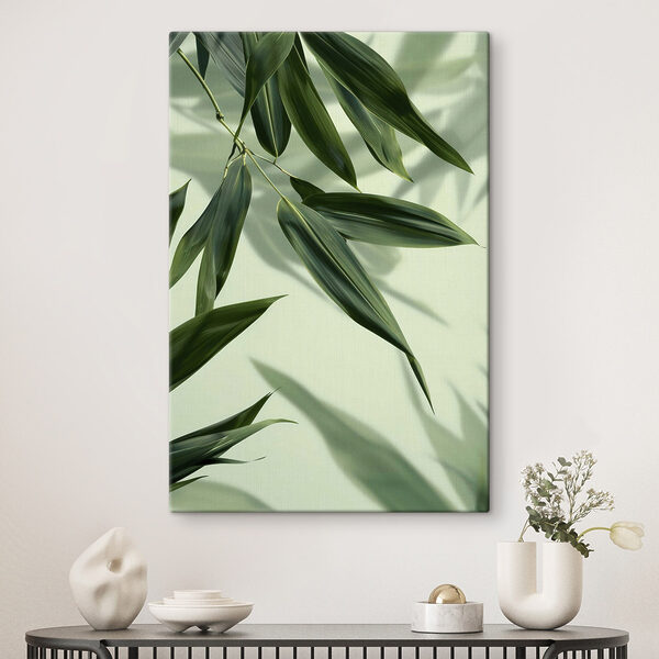 Les courbes douces du feuillage vert Tableaux Les courbes douces du feuillage vert