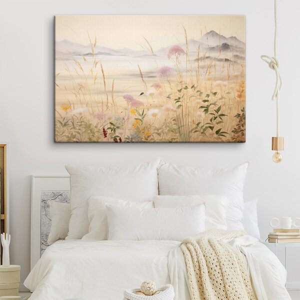 Tableaux Peinture représentant des fleurs et de l'herbe